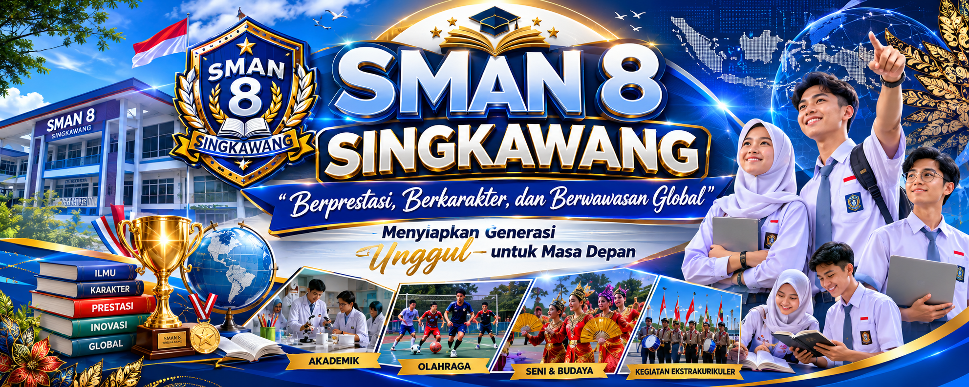 Banner Utama SMAN 8 Singkawang
